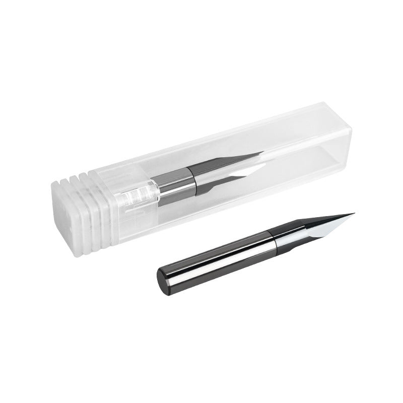 175/4/6 mm metal knife engraving knife coating 3D fine engraving copper aluminum iron tungsten steel taper flat bottom knife