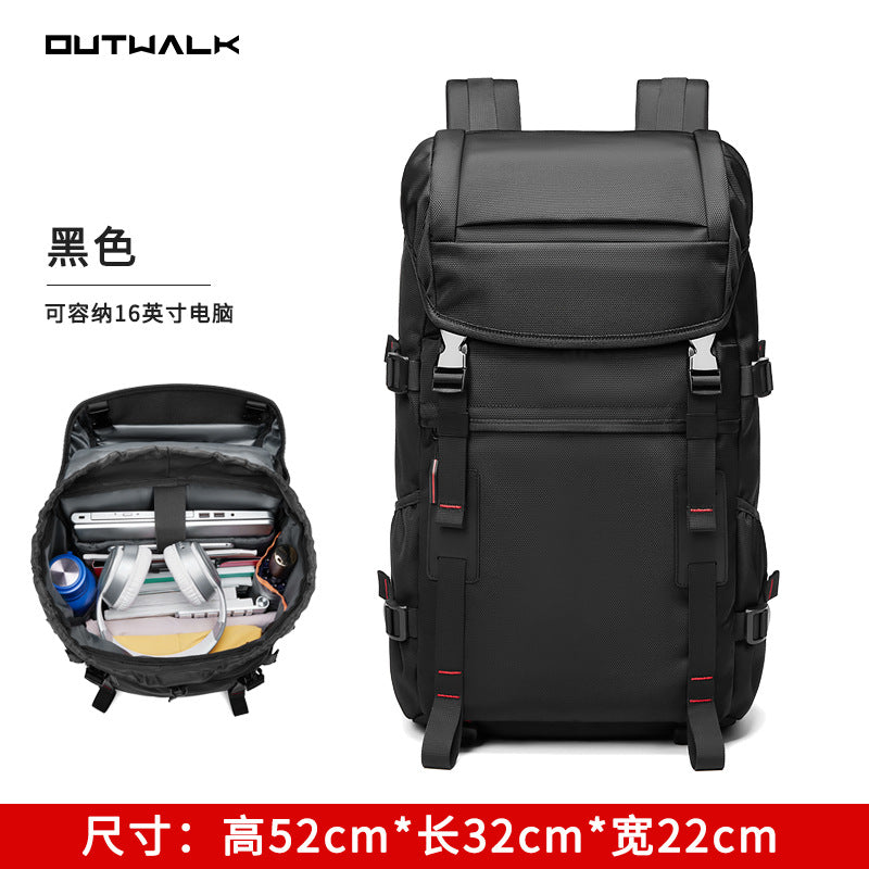 New travel backpack men's oversized capacity backpack light outdoor hiking bag computer bag men's wholesale