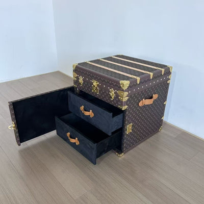 Frenchretro living room sofa side cabinet bedside table old flower cabinet popular same style home small cabinet accessible luxury storage cabinet