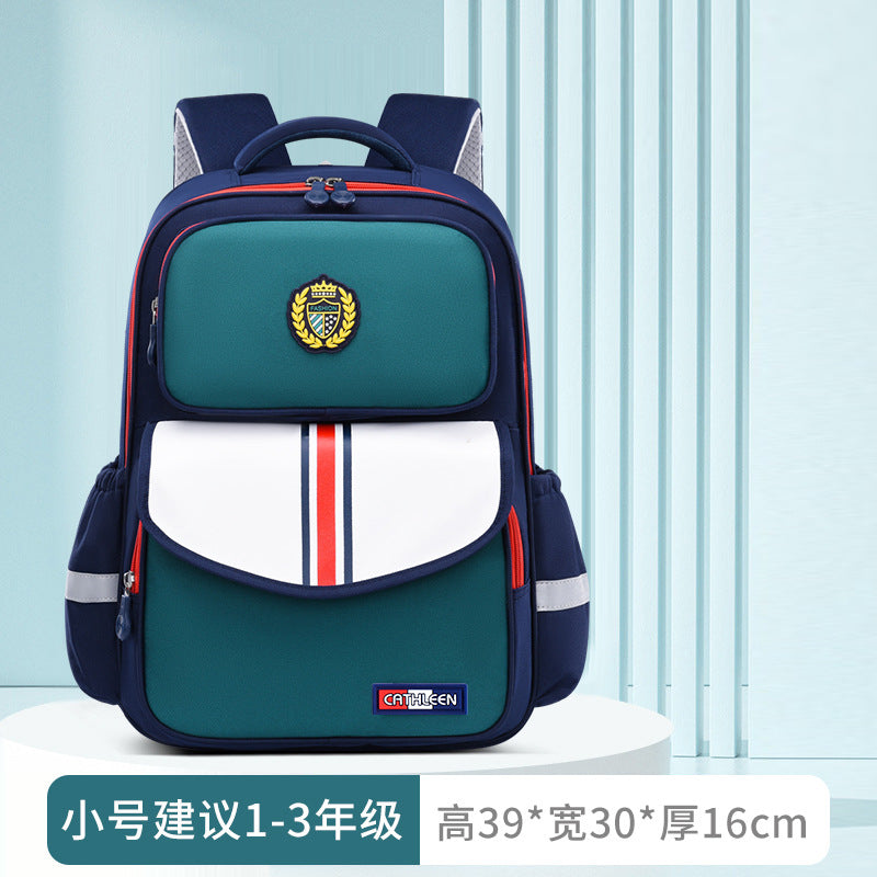 New primary school schoolbags for children in grades 3-6 to reduce the burden and wear-resistant Shaodong students  wholesale, light and cute