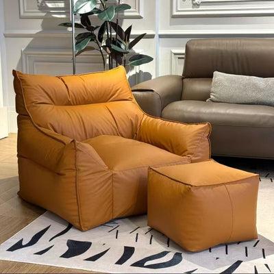 Beanbag lounger - perfect for small spaces, rentals, bedrooms, living rooms, and balconies - single person leisure sofa chair - tatami sofa