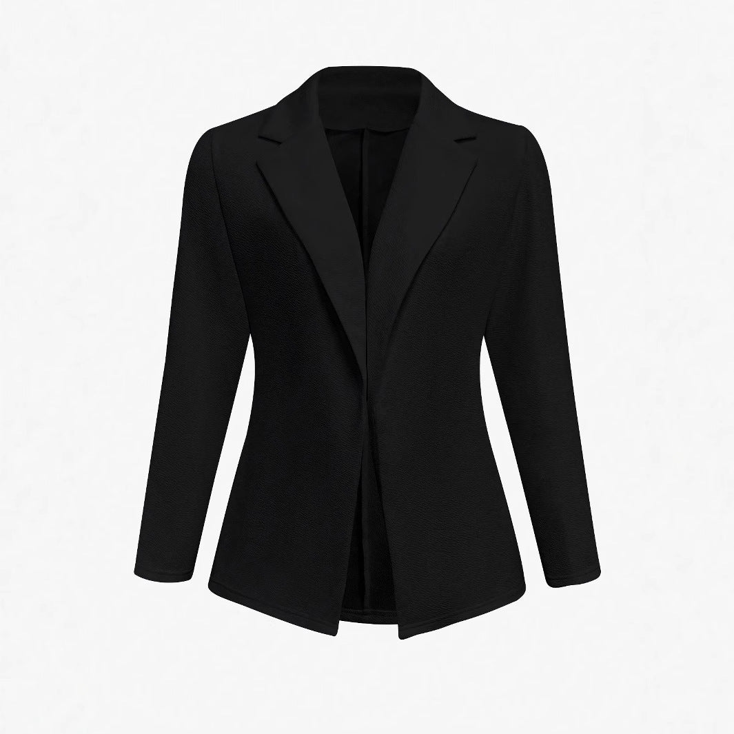 European and American  fashion cardigan, solid color slim-fitting small suit long sleeves, spot supply