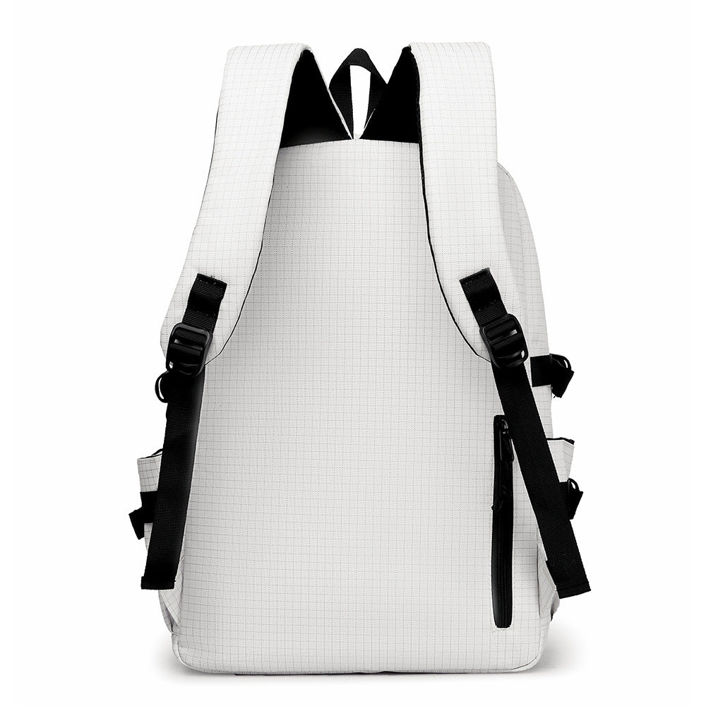 Cross-border fashion simple couple backpack leisure travel backpack large capacity trend junior high school student schoolbag