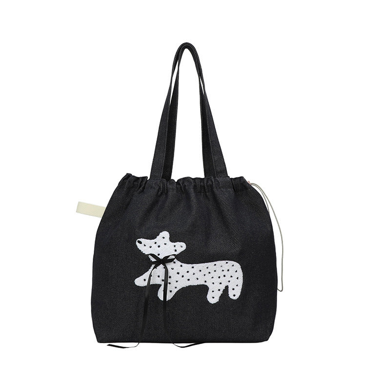 Cross-border large bag women's 2025 new popular light student class commuting shoulder bag large capacity tote bag