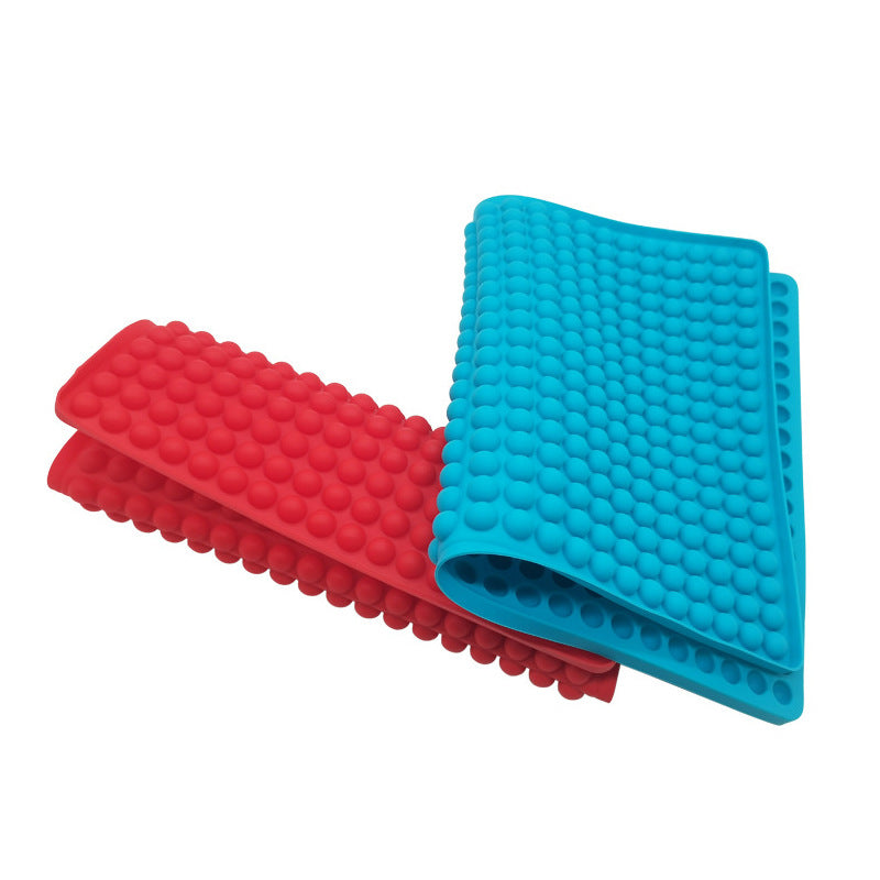 Cross-border 468-hole dog food semi-round ball pet snack baking pad 221 silicone mold 140 Pet dog