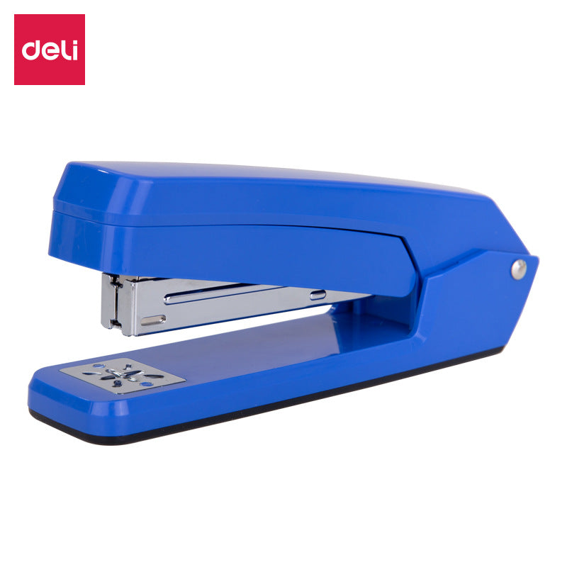 Deli 360 degree rotatable stapler middle seam riding stapler stapler student workbook stapler wholesale