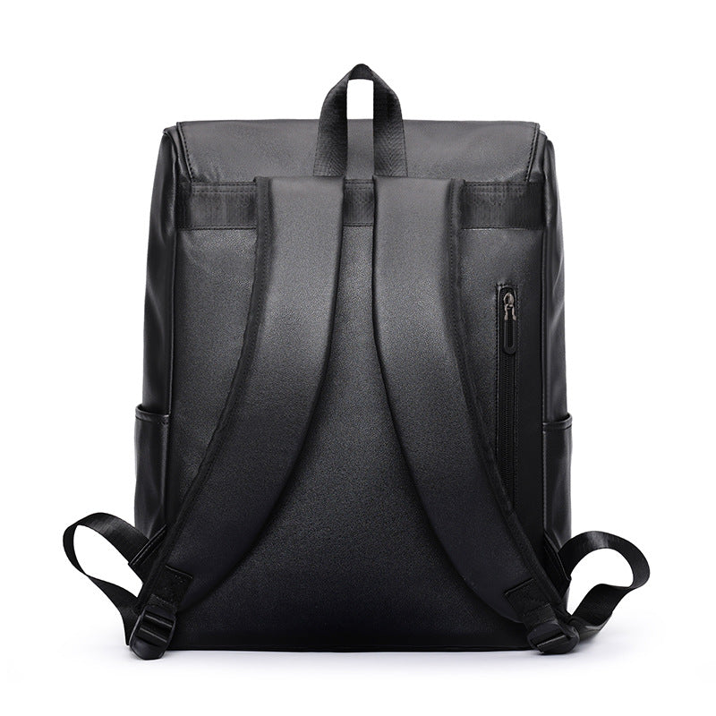 Cross-border men's backpack feeling casual large-capacity computer backpack simple men's short-distance travel backpack