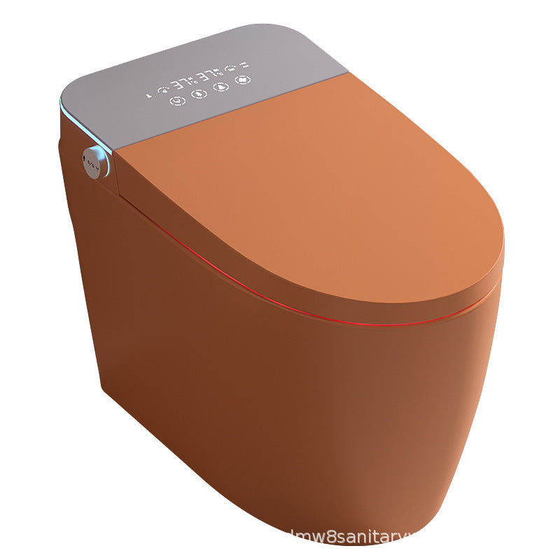 Smart toilet integrated automatic flip built-in foam shield toilet with water tank