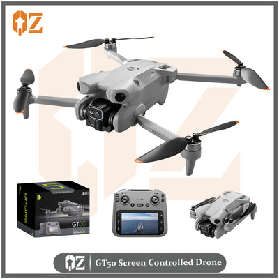 gt50 drone brushless high-definition aerial photography aircraft with large screen remote control obstacle avoidance toy aircraft mini5