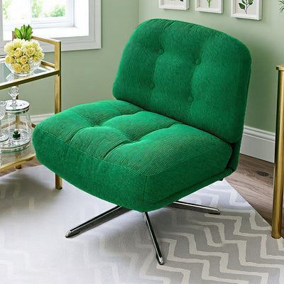 Factory direct, swivel, influencer-approved single sofa chair – perfect for small spaces. this lazy sofa chair features a vintage-inspired design with a comfortable backrest