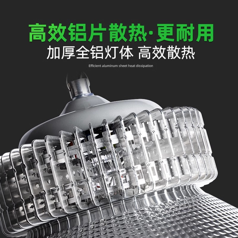 Yaming led high bay light factory lighting warehouse workshop garage factory ceiling industrial light fin high bay light