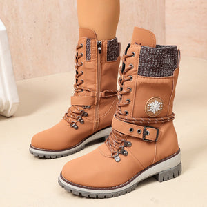 autumn new arrival: plus-size women's casual comfortable european and american style fashionable over-the-knee boots wholesale for export