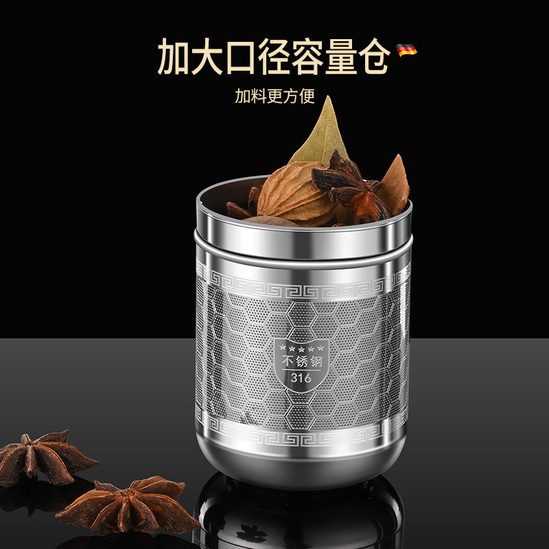 316L stainless steel tea leak mesh stew teapot tea artifact tea compartment water separation tea filter cooking ball