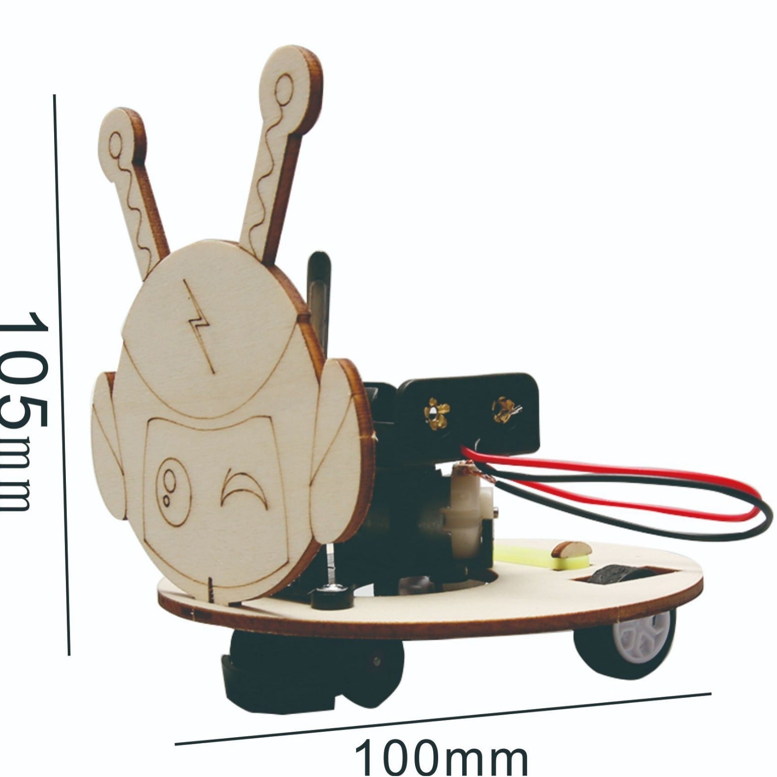 Obstacle avoidance robot technology small production children's science experimental toys primary school students DIY handmade invention material package