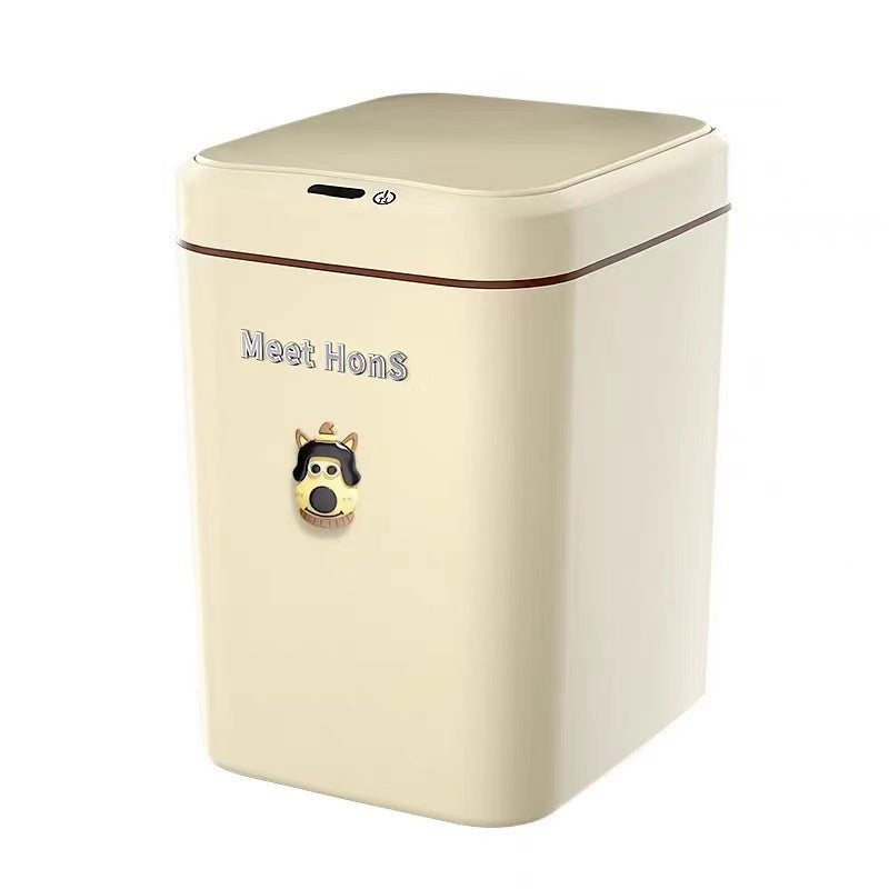 Smart trash can household living room induction adsorption toilet bathroom automatic packing bag change 2024 new model
