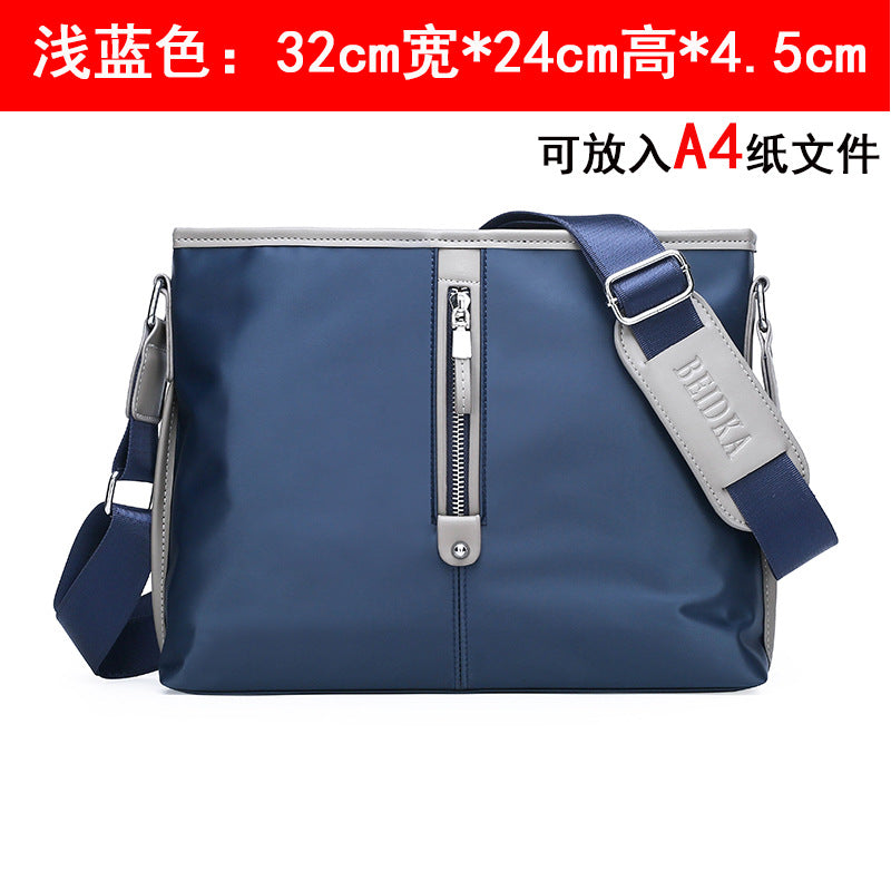 Bonnis Kangaroo Men's Crossbody Bag Men's New Trend Fashion Versatile Camouflage Oxford Waterproof Horizontal Shoulder Bag