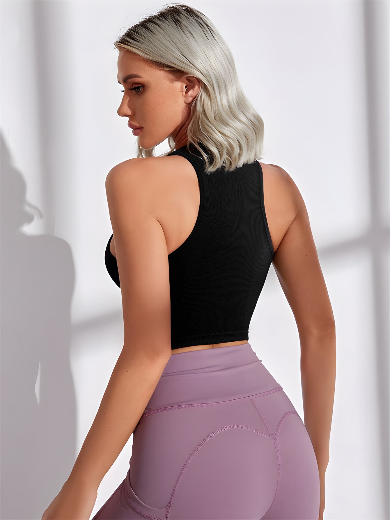 Spring and summer basic thin strap beautiful back vest sports primer underwear Spice girl chest wrap slim and thin small suspender top