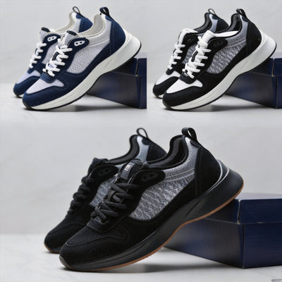 us station men's printed breathable sports shoes trendybest sellingd family heightening outdoor casual comfortable running shoes