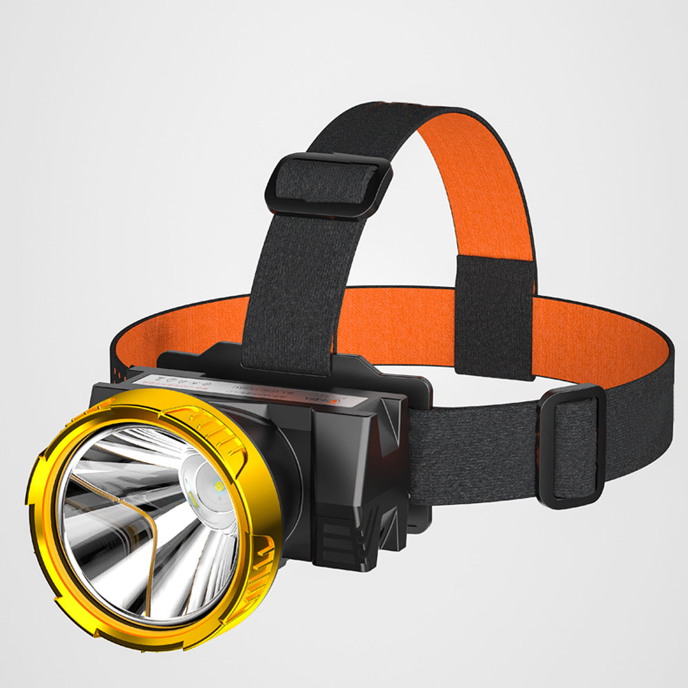 Manufacturer wholesale super bright LED head-mounted lighting outdoor night fishing lithium battery special light convenient charging small headlight