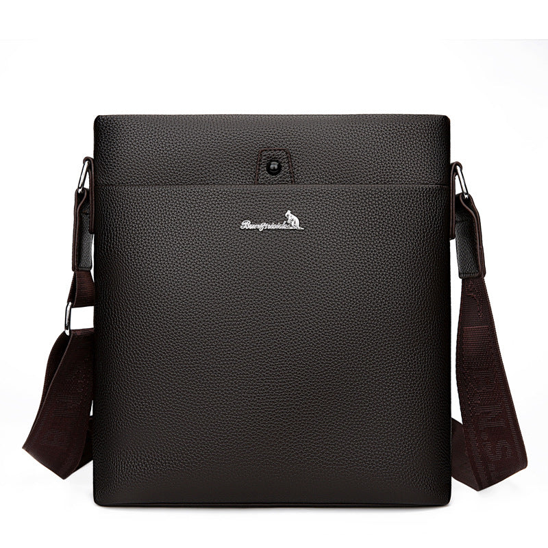 New Men's Fashion Waterproof Bag Oxford Cloth Large Capacity Shoulder Bag Casual Crossbody Casual Business Small Backpack