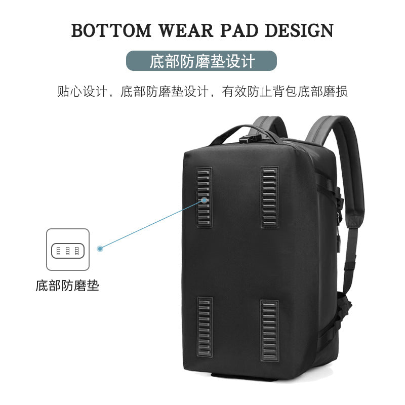 Off-road men's travel bags Carry large-capacity travel bags Travel bags Sports fitness bags Duffle bags