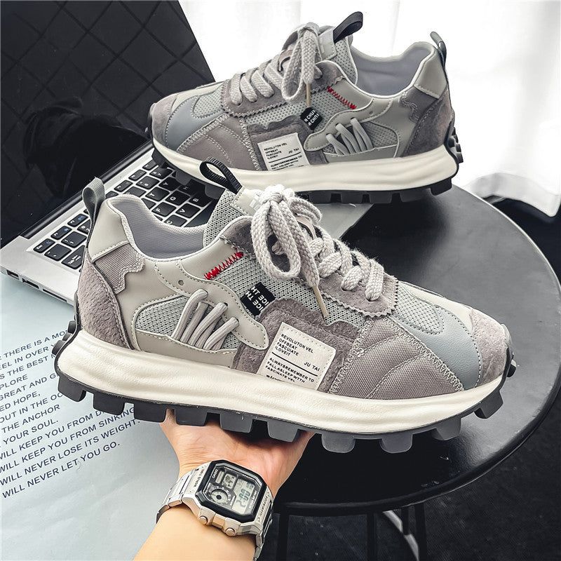 New men's shoes autumn Waffle Port trendy shoes niche trendy brand sports shoes platform Forrest Gump dad shoes men's generation