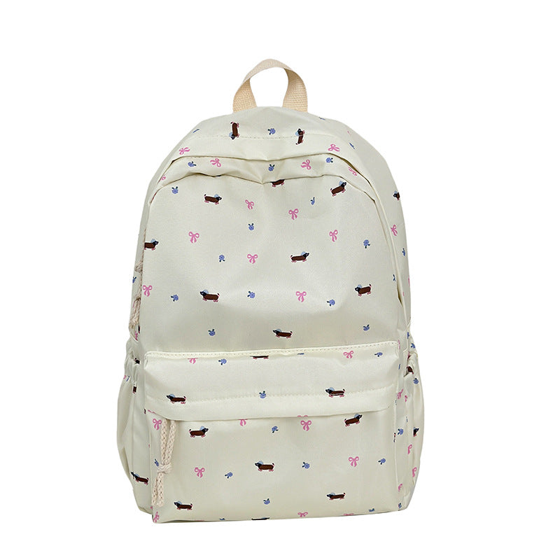 New schoolbag female junior high school student backpack cartoon student large capacity Japanese backpack junior high school student backpack