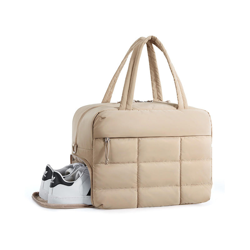 New travel luggage bag tote bag fitness bag down handbag women's weekend travel bag overnight bag