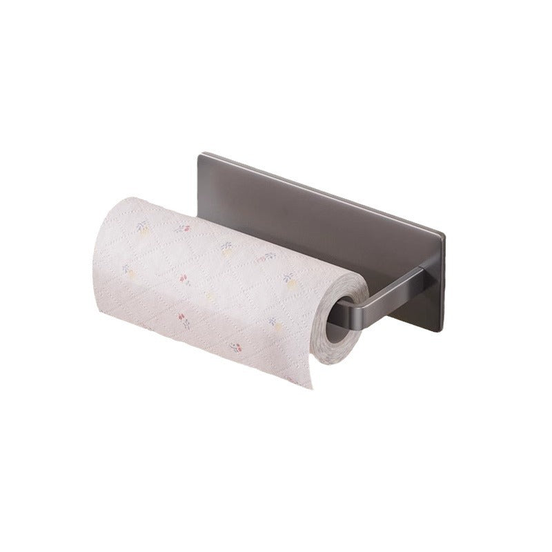 Paper for kitchen tissue holder No punching Cabinet Roll paper holder Shelf Roll paper plastic wrap rag Storage hanger