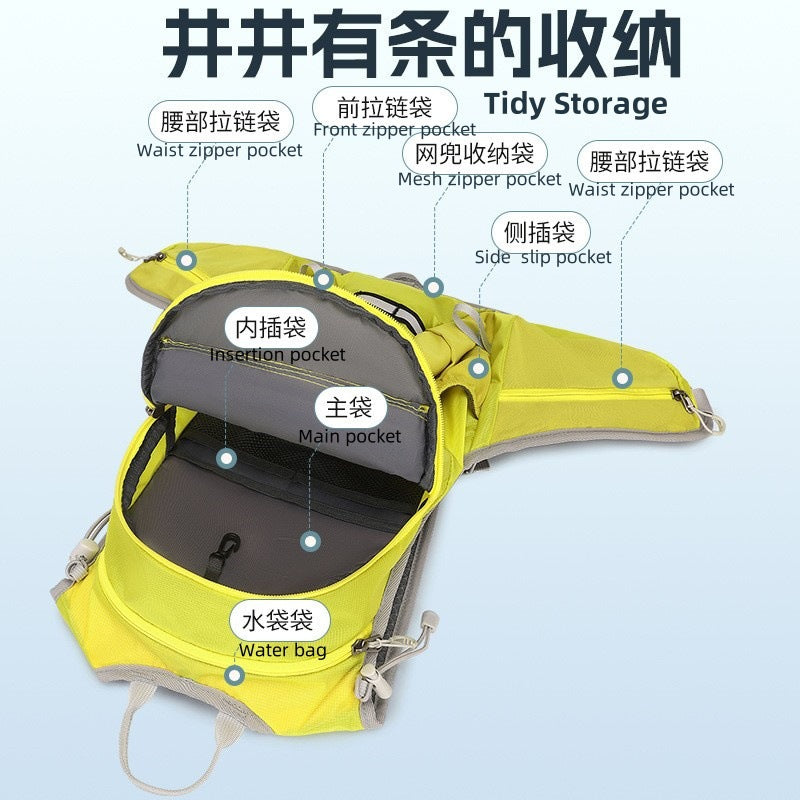 Outdoor Riding Mountaineering Bag Ultra Light Marathon Hiking Bag Lightweight Outdoor Backpack