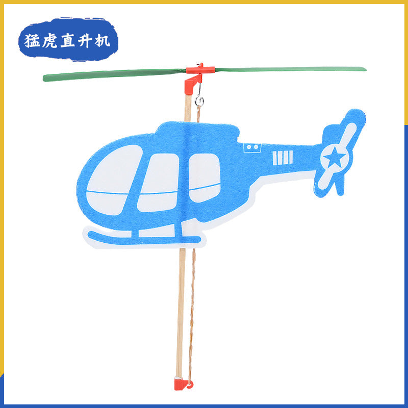 New Tiger Rubber New Helicopter Scientific Experimental Equipment Aerodynamics Knowledge Technology Small Production Recommendation