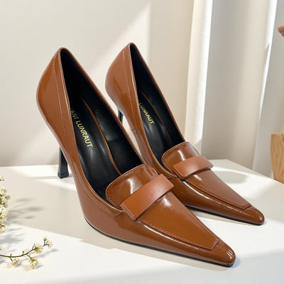 French chic pointed-toe stiletto heels - new autumn/winter 2026 collection - versatile & comfortable work shoes for women