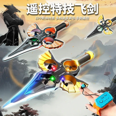 Direct from the manufacturer: flying sword remote control toy drone - experience the thrill of flight with this motion-sensing, sword-shaped drone! perfect as a unique gift