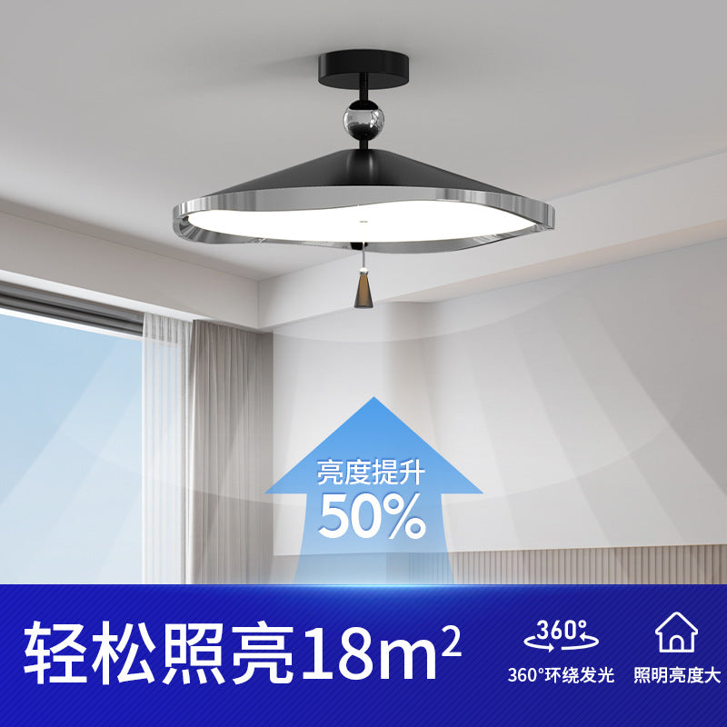 Medieval Creative Ceiling Light Bedroom Room Light Retro Restaurant Study Tea Room Advanced LED Eye Protection Lighting