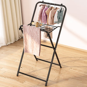 Foldable clothes drying rack balcony clothes drying rack foldablefor home clothes rack floor heater small drying clothes rack