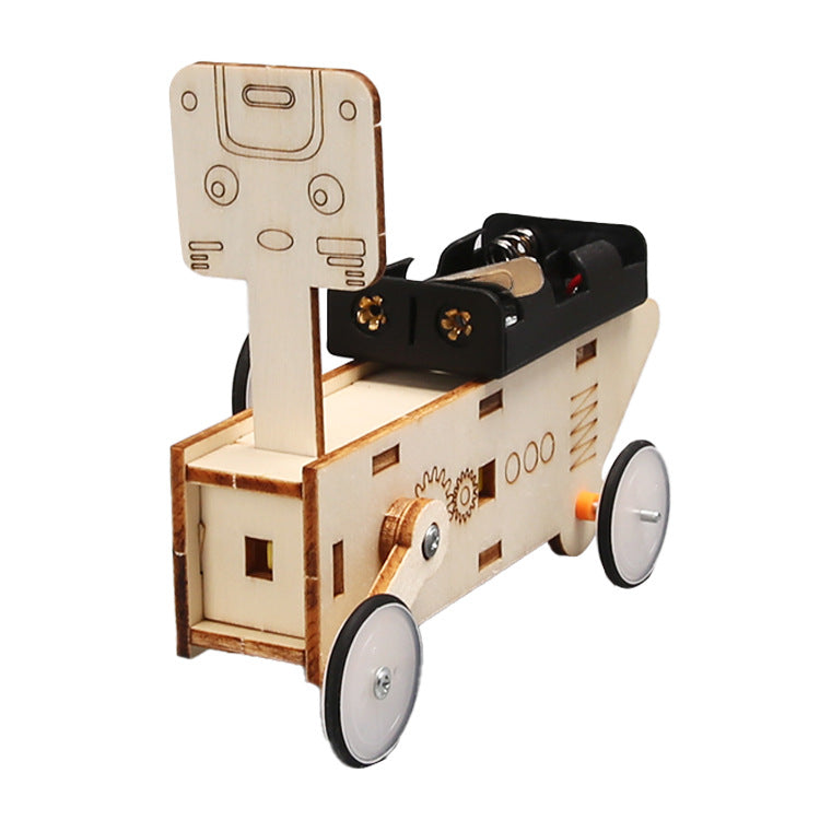 New children's technology small production materials educational toys small inventions crawling robot physics small experiment