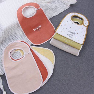 Baby saliva towel pure cottonwaterproof widened newborn baby bib bib stain-resistant type a anti-spit milk water-absorbent and moisture-absorbent