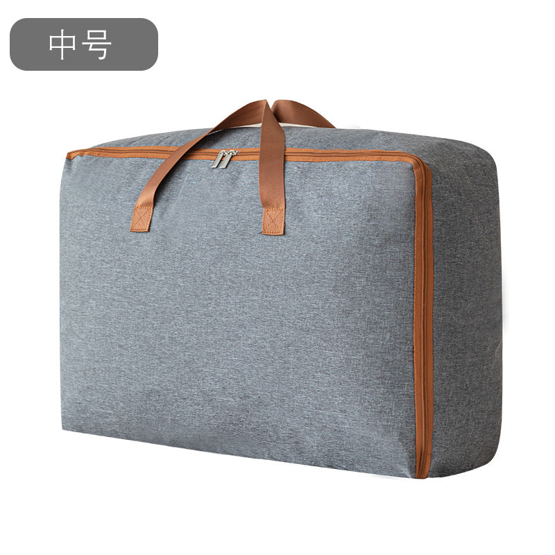 Quilt storage bag, large-capacity moving bag, quilt, clothing sorting artifact, thickened luggage travel bag