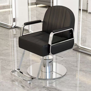 Barber shop hairdressing chair popular hair salon special hair cutting chair beauty store grooming chair adjustablerotate arm hairdressing chair