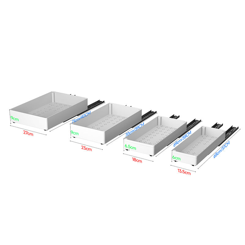 Pull-out cabinet Layered storage rack Pull-out kitchen sink Pull-out basket rack No punching sink rack