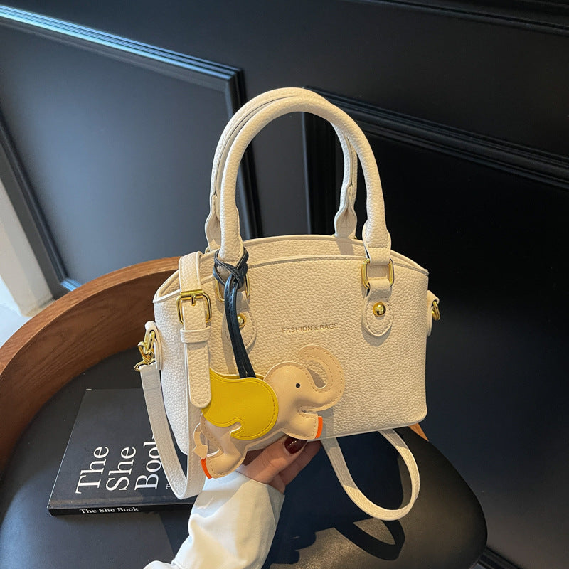 Foreign trade advanced sense small bag women's summer 2025 new Korean version ins messenger bag fashion portable bucket bag