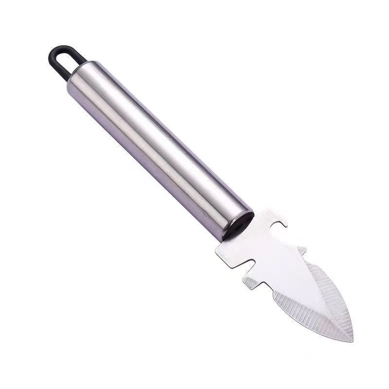 Stainless steel oyster knife, oyster opener, scallop thickened shell prizer, oyster shell opener, kitchen gadget set
