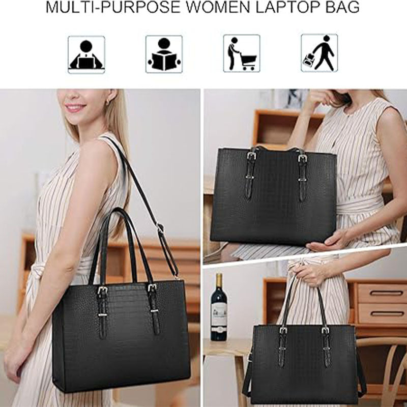 Simple and versatile bag, women's multi-functional atmospheric handbag, oblique span mother bag, large-capacity shoulder bag.
