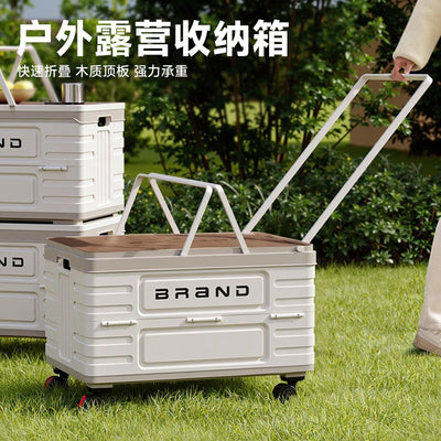 Outdoor camping folding storage box clothes organizer household storage container picnic organizer car trunk organizer