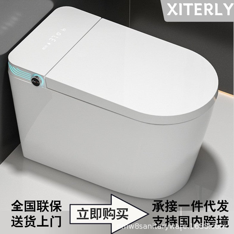 Smart toilet toilet Fully automatic integrated household small apartment without water pressure limit Sterilization instant toilet