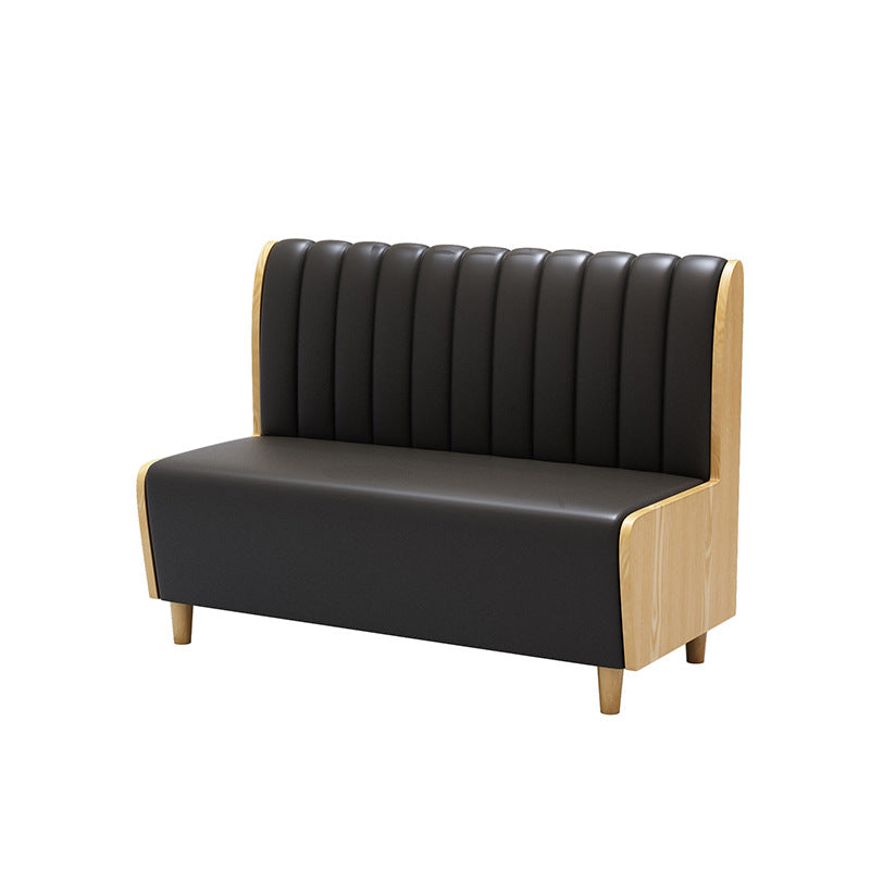 Cafe milk tea shop card seat sofa commercial canteen restaurant table and chair combination snack barbecue hot pot shop dining table and chair