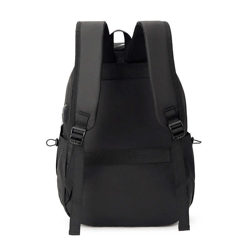 Street trend new casual backpack backpack men's large-capacity travel bag light commuter schoolbag leisure bag