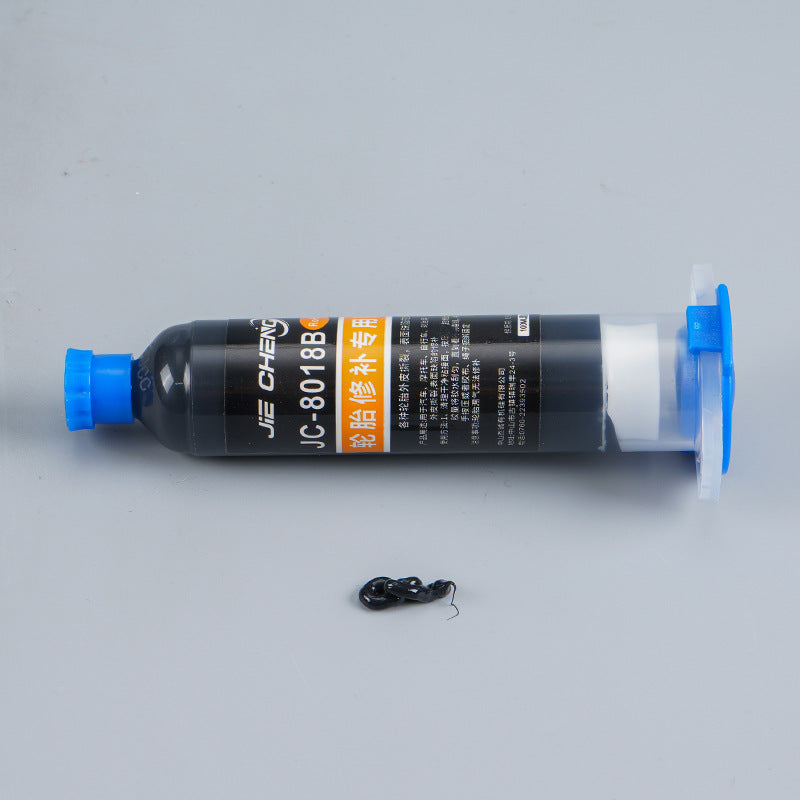 Cross-border needle tube tire repair rubber Soft high temperature and wear resistance Silicone rubber Pit filling crack Emergency repair sealant