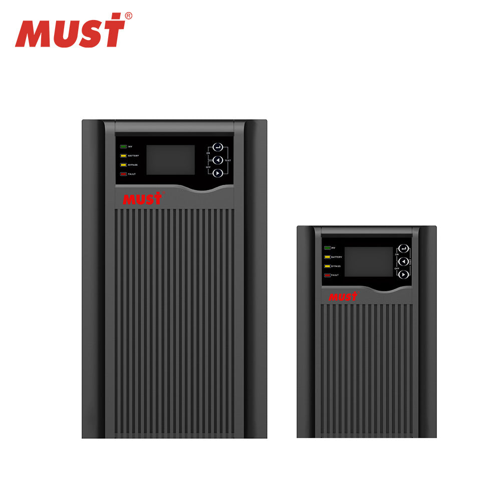 Limited time promotion online UPS uninterruptible power supply 1KVA/1KW single in single out, spare external delay battery