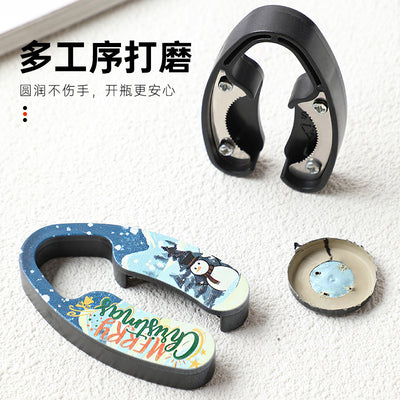 christmas snowman wine paper cutter kitchen gadget wine bottle opener foil sealing knife paper cutter